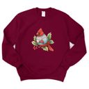  Christmas Coffee Cardinal Winter Bird - Comfy Drop Shoulder Sweatershirt