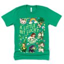  A Little Bit Lucky St Patricks Day  - Sweatshirt, T-shirt, or Longsleeve
