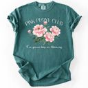  Pink Peony Club Flower Gardener Spring Florals - Choose T-Shirt or Sweatshirt