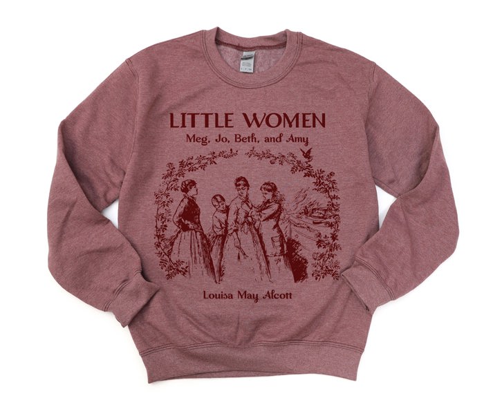 Little Women Soft Unisex Graphic Sweatshirt Print