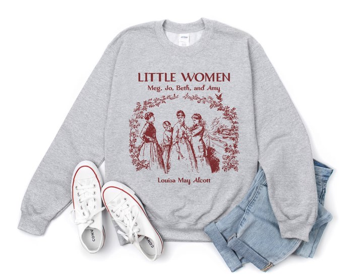 Little Women Soft Unisex Graphic Sweatshirt Print