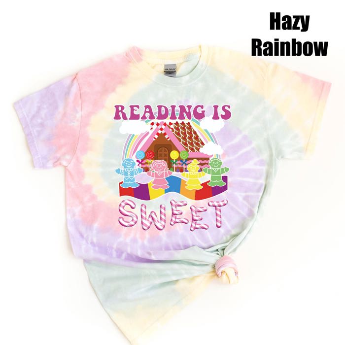 Retro Reading is Sweet Vintage Candy Land Game Board Tie Dye Teaching, School, Groups 1st, 2nd, 3rd, 4th, 5th, Kindergarten