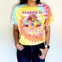  Retro Reading is Sweet Vintage Candy Land Game Board Tie Dye Teaching, School, Groups 1st, 2nd, 3rd, 4th, 5th, Kindergarten