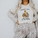  Vintage 80's 90's There Are Babes in the Woods Smokey Bear Inspired Nostalgia Unisex Soft Tee T-shirt for Women or Men