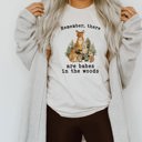  Vintage 80's 90's There Are Babes in the Woods Smokey Bear Inspired Nostalgia Unisex Soft Tee T-shirt for Women or Men