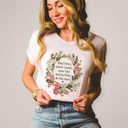  Hug Trees Plant These Save Bees Wildflower Vintage Floral Flower Frame Style Soft Cozy Longer Length Unisex Graphic Tee T-shirt