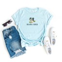  Mama Bird Vintage Cute Aminals Floral Golden Book Style Ultra Soft Graphic Tee Unisex Soft Tee T-shirt