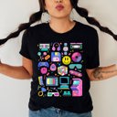  1990s The 90s Nostalgia Throwback Remember Ancient Millenials Soft Cozy Longer Length Unisex Graphic Tee T-shirt