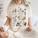  Jesus Loves Me Vintage Bible Images Life of Jesus Collage 1950's Style Art Super Comfort Heavyweight Premium Tees | Unisex Sizing