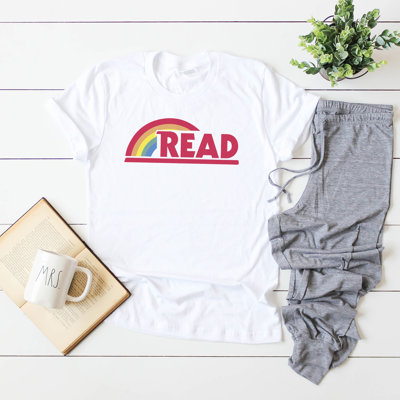 The Original Read Rainbow Teaching, Reading, School Book Parody Graphic Tee