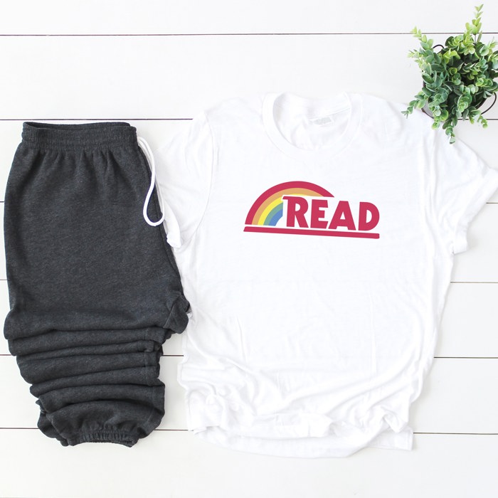 The Original Read Rainbow Teaching, Reading, School Book Parody Graphic Tee