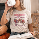  Inclusion is my jam, let's spread it. Strawberry Jamboree: Celebrating Inclusion Soft Cozy Longer Length Unisex Graphic Tee T-shirt