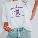  Dance Like People WISH They Weren't Watching Dancing Bear Funny Cute Sarcastic Soft Cozy Longer Length Unisex Graphic Tee T-shirt