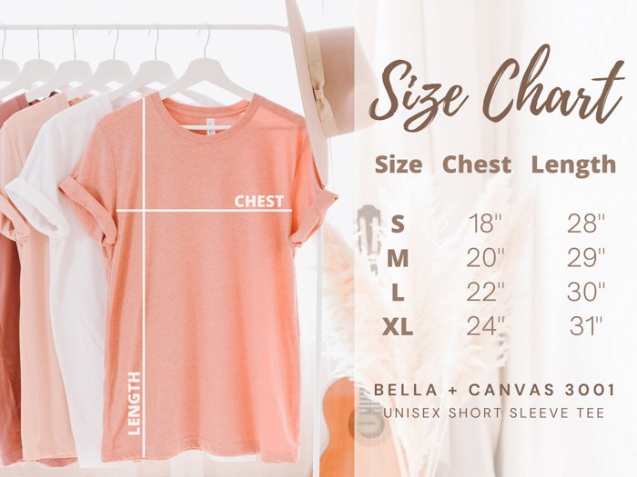 Feelin' Peachy Soft Cozy Longer Length Unisex Graphic Tee T-shirt