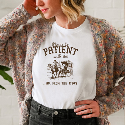 Ride into the Past: Vintage Vibes for the 90s Kid Soft Cozy Longer Length Unisex Graphic Tee T-shirt