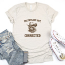  Talentless yet Connected: A Raccoon’s Charm Soft Cozy Longer Length Unisex Graphic Tee T-shirt