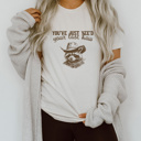  Yee'd Your Last How: The Wild Side of Style Soft Cozy Longer Length Unisex Graphic Tee T-shirt