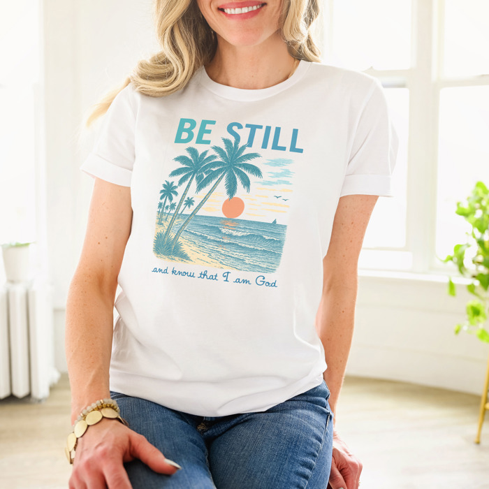 Bestillocean Soft Cozy Longer Length Unisex Graphic Tee T-shirt