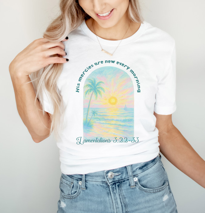 Hismercies Soft Cozy Longer Length Unisex Graphic Tee T-shirt