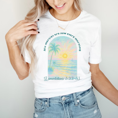 Hismercies Soft Cozy Longer Length Unisex Graphic Tee T-shirt
