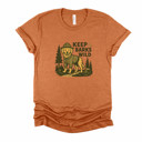  KEEP the BARKS WILD | Unleash the Spirit of Adventure! Soft Cozy Longer Length Unisex Graphic Tee T-shirt