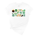  Happy St. Patrick's Day It's the Little Things that make the best memories Soft Unisex Graphic Tee T-shirt