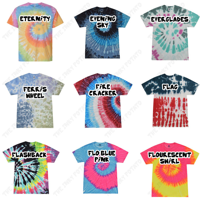 99 Colors - T-Shirt (Tie-Dyed) Multi-Color Unisex