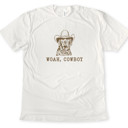  WOAH, COWBOY | Saddle Up for Adventure! Soft Cozy Longer Length Unisex Graphic Tee T-shirt
