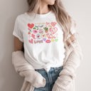  Happy Valentine's Day It's the Little Things that make the best memories Soft Unisex Graphic Tee T-shirt