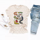  a little cute, a little creepy | Embrace the Adorable Eerie Soft Cozy Longer Length Unisex Graphic Tee T-shirt