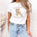  Normalize always being confused | Embracing Beautiful Confusion Soft Cozy Longer Length Unisex Graphic Tee T-shirt