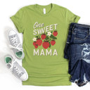  One SWEET MAMA | Berry Blessed: Celebrating Sweetness and Love Soft Cozy Longer Length Unisex Graphic Tee T-shirt