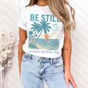  BE STILL and know that I am God | Embrace the Serenity of Faith Soft Cozy Longer Length Unisex Graphic Tee T-shirt