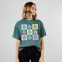  Apples For The Teacher - Checkerboard Apples | A Whimsical Orchard of Pastel Delight Unisex Heavyweight Comfort Tee