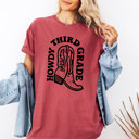  HOWDY THIRD GRADE | Kickin’ Off Third Grade with Southern Charm! Unisex Heavyweight Comfort Tee