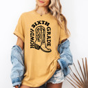  HOWDY SIXTH GRADE | Stepping into Sixth Grade with Spirit! Unisex Heavyweight Comfort Tee