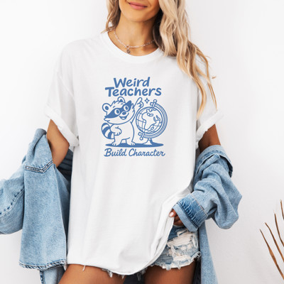 Weird Teachers | Embracing the Quirk: Teaching with Character Unisex Heavyweight Comfort Tee
