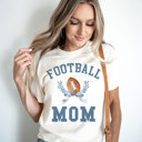  FOOTBALL MOM | Heart and Home on the Field Unisex Heavyweight Comfort Tee