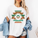  Aztec Southwest Style Geometric Pattern Design | Kaleidoscope of Tradition Unisex Heavyweight Comfort Tee
