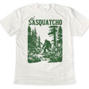  el SASQUATCHO | Embrace the Mystery of the Wild Soft Cozy Longer Length Unisex Graphic Tee T-shirt