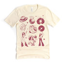  Cowgirl Disco, Disco Balls, and Stars | Boot-Scootin' Disco Dreams Soft Cozy Longer Length Unisex Graphic Tee T-shirt