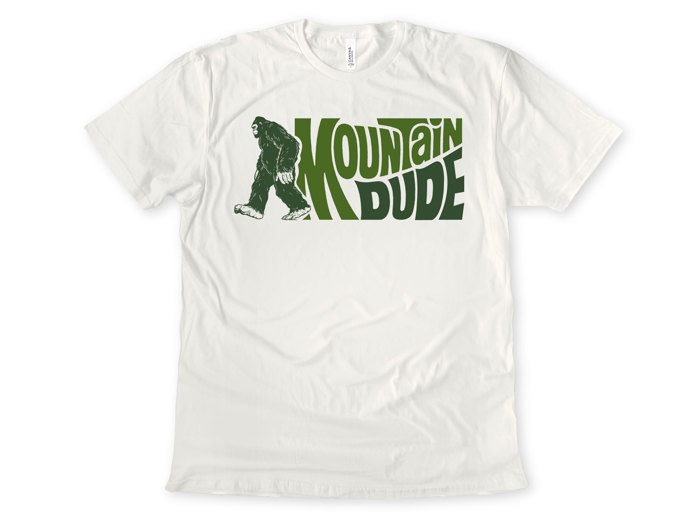 MOUNTAIN DUDE | Embrace the Wilderness with Mountain Swagger Soft Cozy Longer Length Unisex Graphic Tee T-shirt