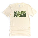  MOUNTAIN DUDE | Embrace the Wilderness with Mountain Swagger Soft Cozy Longer Length Unisex Graphic Tee T-shirt