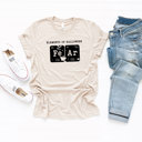  ELEMENTS OF HALLOWEEN | The Spooky Periodic Table of Fear Soft Cozy Longer Length Unisex Graphic Tee T-shirt
