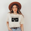  ELEMENTS OF HALLOWEEN | The Spooky Periodic Table of Fear Soft Cozy Longer Length Unisex Graphic Tee T-shirt