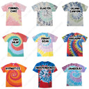  99 Colors - T-Shirt (Tie-Dyed) Multi-Color Unisex