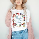  Vintage Little Golden Happy Valentine's Love Day Soft Unisex Graphic Tee T-shirt