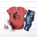  Be The Lion Women's Fierce Inspired Soft Unisex Graphic Tee T-shirt