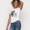  Be The Lion Women's Fierce Inspired Soft Unisex Graphic Tee T-shirt