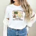  The Silly Goose Teaching Silly Little Geese Soft Cozy Longer Length Unisex Graphic Tee T-shirt